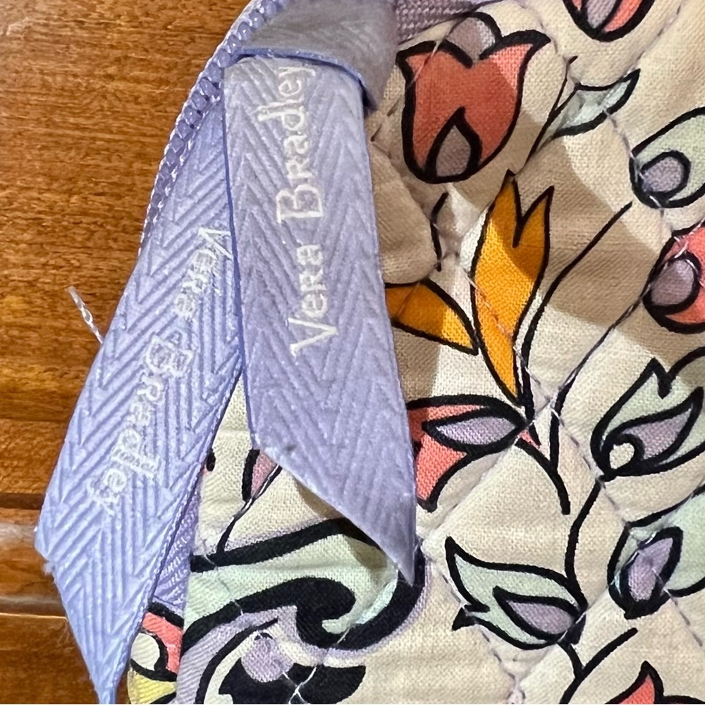 Vera Bradley Padded Laptop Sleeve Meddalena Paisley Soft - Picture 3 of 6